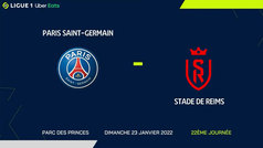 Ligue 1 (J22): Resumen y goles del PSG 4-0 Stade de Reims