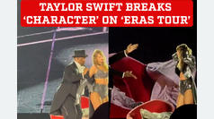 Taylor Swift shocks fans by accidentally breaking 'character' on 'Eras Tour' in Germany