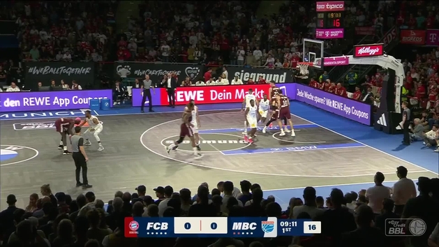 El Bayern también se suma a la nueva moda: las pistas LED abren un nuevo baloncesto