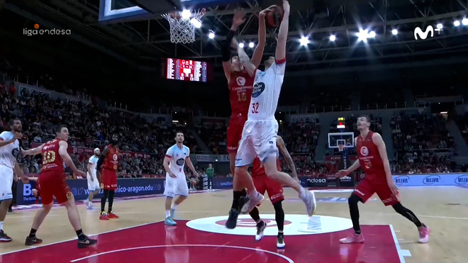 El mejor partido en la Liga Endesa del prometedor gigante Aday Mara