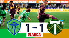 Empate en Emerald City I Seattle 1-1 Portland I Resumen y goles I MLS