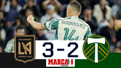 Cabecita Rodrguez anota pero no evita derrota | LAFC 3-2 Portland | MLS | Resumen y goles