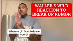 Darren Waller viral TikTok reaction to Kelsey Plum breakup