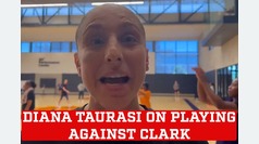 Diana Taurasi's response to faicing Caitlin Clark