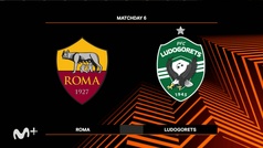 Europa League (J6): Resumen y gol del Roma 3-1Ludogorets