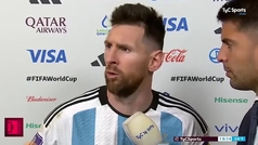 El enfado nunca visto de Messi en plena entrevista: "¿Qué mirás, bobo?"