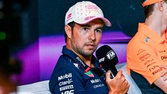Checo Prez confiesa en qu punto se encuentra su renovacin con Red Bull previo al GP de Miami