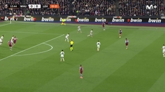 Gol de Michail Antonio (1-0) en el West Ham 1-1 Bayer Leverkusen