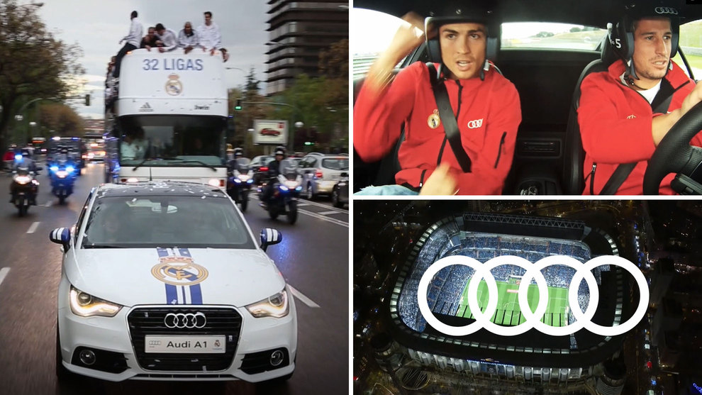 La cariosa despedida de Audi como patrocinador del Real Madrid tras 18 aos
