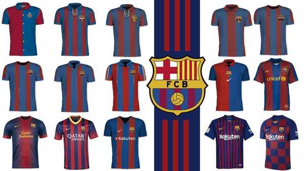 Camisetas FC Barcelona: Todas las equipaciones del Barça