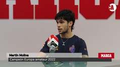 Martn Molina, campen Europa amateur 2022