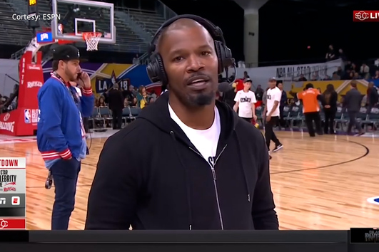 Jamie Foxx Walks Off Sportscenter Interview When Asked About Katie Holmes Marca Tv English 