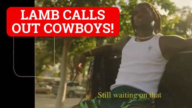 CeeDee Lamb situation is still yet to be resolved with the Dallas ...