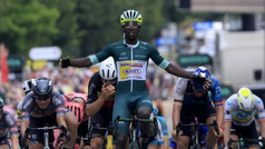 Girmay se consolida como estrella del Tour con su segundo triunfo al sprint
