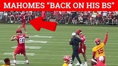Patrick Mahomes and Travis Kelce celebrate first TD to new Chiefs WR Xavier Worthy