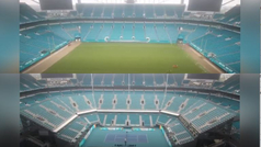¡Insólito! Así transforman en dos meses un estadio de fútbol para el Masters de Miami
