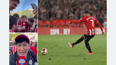 Los aficionados del Athletic narran el hist�rico gol de Berenguer