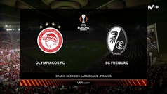 Olympiacos (2) - Friburgo (3): resumen, resultado y goles del partido de Europa League