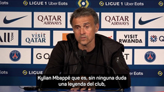 Luis Enrique despide con honores a Mbapp: "Es una leyenda del club"