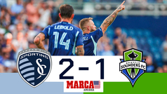 Home victory for KC | Sporting KC 2-1 Seattle Sounders | MLS