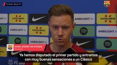 Ter Stegen: "Un Clsico no es un amistoso"