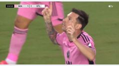Messi marca un golazo que ya conocemos, a pase de Jordi Alba
