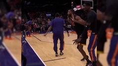 Por cosas como esta, la NBA es lo más grande: baile viral de los Suns con un niño