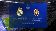 Champions League (J3): Resumen y goles del Real Madrid 2-1 Shakhtar