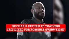 Fans criticize Neymar's appearance as he returns to Al-Hilal training