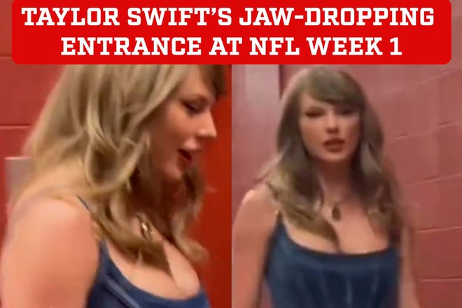 Taylor Swift at the Chiefs Game