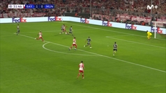 Gol de Gnabry (2-0) en el Bayern 4-3Manchester United