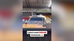 Las canastas ms increbles nunca vistas de Doncic... en los entrenamientos