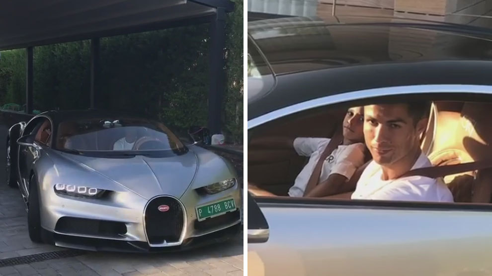 Bugatti chiron cr7 new arrivals
