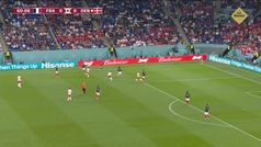 Gol de Mbappé (1-0) en el Francia 2-1 Dinamarca