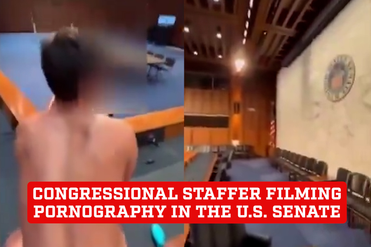 Congressional staffer caught filming pornography in the U.S. Senate -  MarcaTV