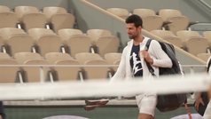 Alcaraz y Djokovic hacen las delicias del público entrenando juntos en París