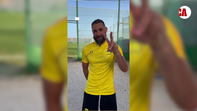كريم بنزيما يؤكد طموحاته مع الاتحاد ويشيد بقدرة الفريق على المنافسة