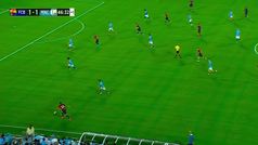 Gol de Pau Torre (2-1) en el FC Barcelona 2(4) -2(1) Manchester City