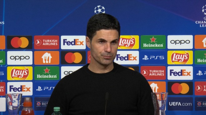 Mikel Arteta tras eliminación del Arsenal de la Champions League:, "Tenemos que aprender de esto"