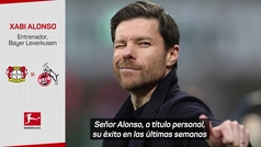Xabi Alonso no quiere o�r hablar del real Madrid: "Tengo la mente al 100% en Leverkusen"