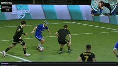 Golazo de penalti de Gerard Piqué