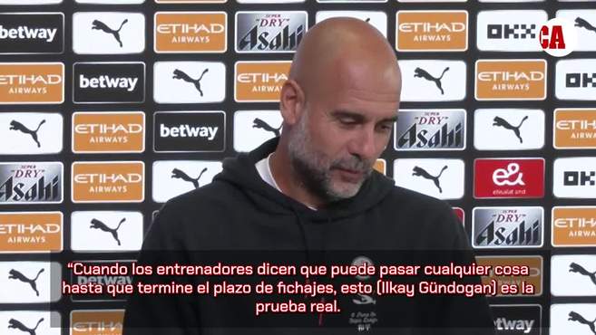 Guardiola y una &#39;sorpresa&#39; de última hora: &quot;Cuando decimos que todo puede pasar...&quot;