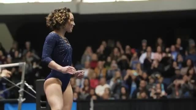 La rutina de gimnasia La rutina de gimnasia