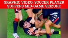 GRAPHIC VIDEO: Soccer player suffers horrible mid-game seizure in Argentina