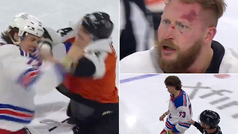 La horrorosa pelea de la que se enorgullecen en la NHL: 60'' de golpes entre un niño y un veterano