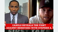 Canelo Alvarez confesses to Stephen A. Smith when he would fight David Benavidez