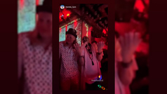 Haaland, DJ en una fiesta en Ibiza junto a ngel Sanchez DJ