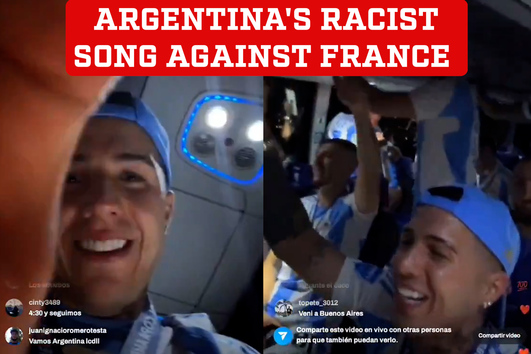 Argentina's racist song against France that sparked recent lawsuit ...