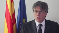 Puigdemont critica una operacin para el "aislamiento y estigmatizacin" del independentismo