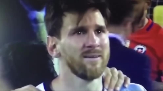 Copa 2016: Messi rompió a tras caer ante Chile | Marca.com